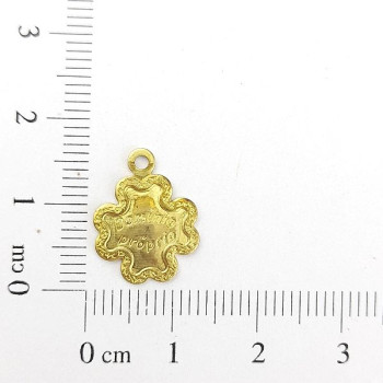 AC LATÃO TREVO DOMÍNIO PRÓPRIO 1 ARG