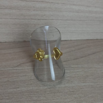 ANEL PATA E CORAÇÃO