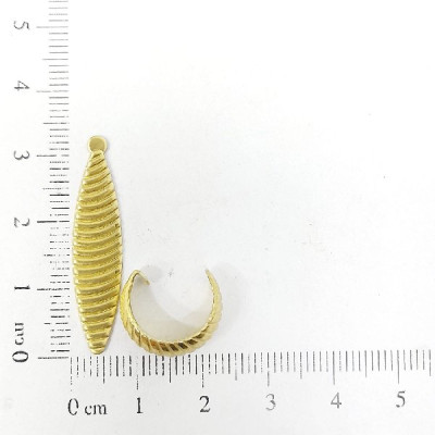 AC LATÃO ARGOLA P LINHAS HORIZONTAIS