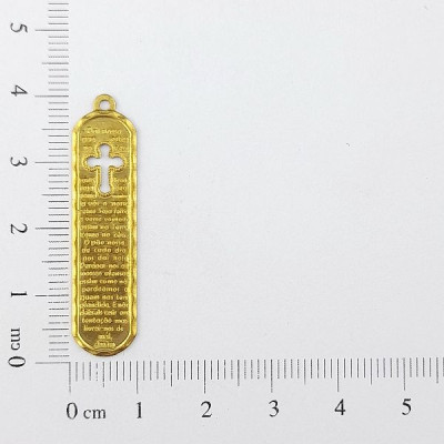 AC LATÃO PLACA PAI NOSSO 1 ARG