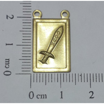 AC LATAO ESCAPULARIO ORIXÁ ESPADA OGUM 2ARG