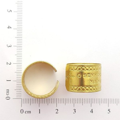 AC LATÃO ANEL REGULAVEL 