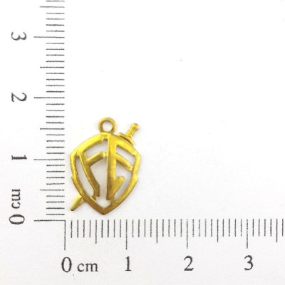 AC LATÃO ESCUDO FÉ P VZD 1 ARG