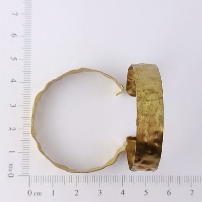 AC LATÃO ARGOLA LARGA 9MM AMASSADA