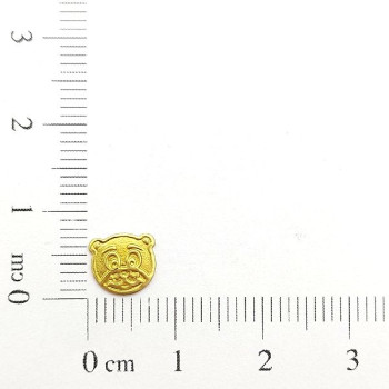 AC LATÃO URSO RESINA S/ ARG