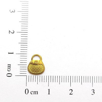 AC LATÃO BOLSINHA MINI TXT S/ ARG