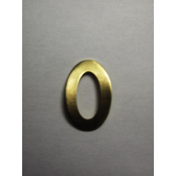 AC LATÃO OVAL M CURVADO VZD S/ FURO