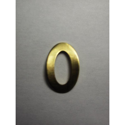 AC LATÃO OVAL M CURVADO VZD S/ FURO