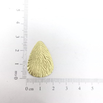 AC LATÃO PÉTALA DE FLOR 25MM