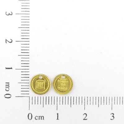 AC LATÃO REDONDO P MANDAMENTO IV 1 FURO