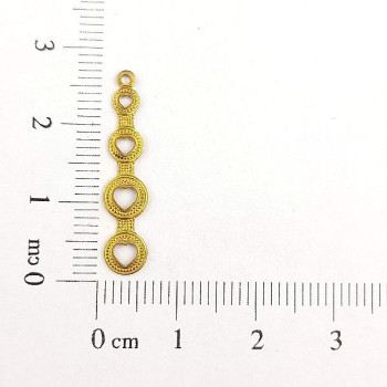 AC LATÃO REDONDOS CORAÇÃO VZD 1 ARG