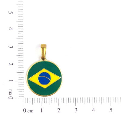 PIN REDONDO BR RESINADO CAM