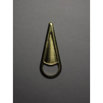 AC LATÃO GOTA M LISA CHEIA RESINA VZD BAIXO S/ ARG