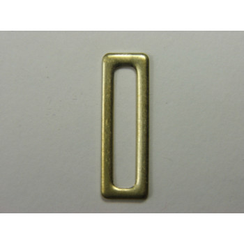 AC LATÃO RETANGULO FINO LISO S/ FURO