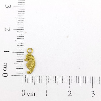 AC LATÃO CAVALO MARINHO RESINA 1 ARG