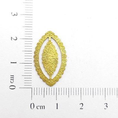 AC LATÃO NAVETE P GIRA TXT CHEIA S/ FURO