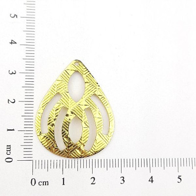 AC LATÃO GOTA G TXT 6 VZD 1 FURO