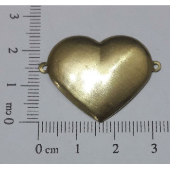 AC LATÃO CORAÇÃO G LISO ABL 2 ARG