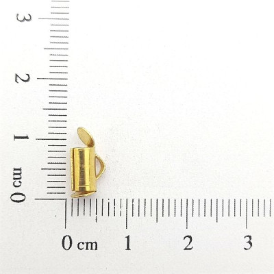 AC LATÃO TERMINAL TUBO 4X8MM