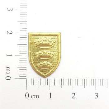 AC LATÃO ESCUDO TRÊS COROAS