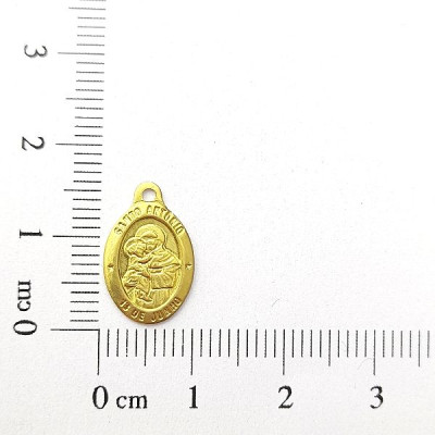 AC LATÃO OVAL P SANTO ANTÔNIO 1 ARG