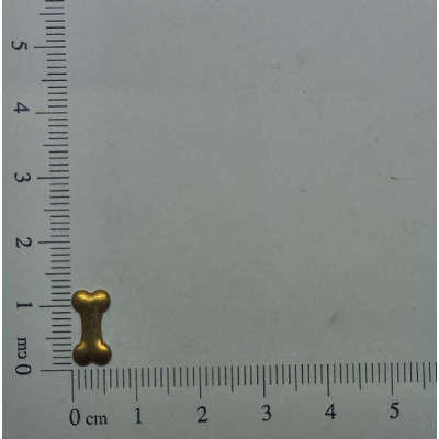 AC LATÃO OSSINHO G 11MM S/ FURO