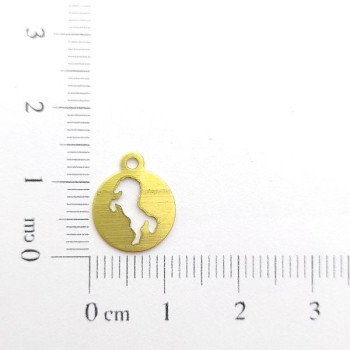 AC LATÃO REDONDO P CAVALO VZD 1 ARG