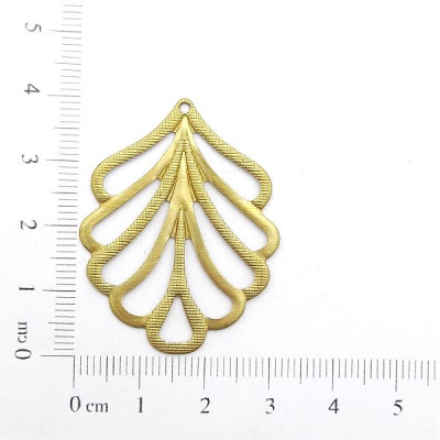 AC LATÃO FOLHA VZD TXT PONTILHADA 1 FURO