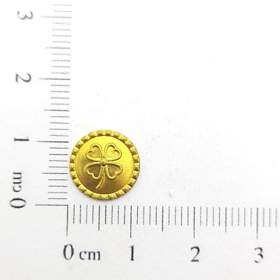 AC LATÃO REDONDO TREVO BORDA S/ ARG