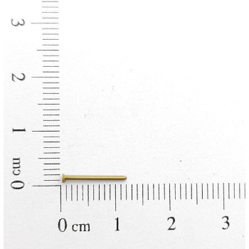 AC LATÃO PINO C/ CABEÇA 80X11