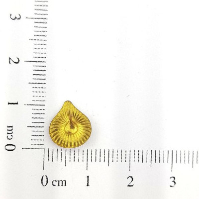 AC LATÃO GOTA ONDAS MEIO LISO S/ ARG