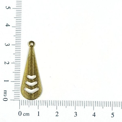 AC LATÃO GOTA M TXT LINHA 3 VZD 1 ARG