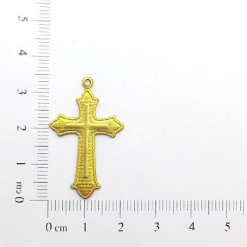 AC LATÃO CRUZ M LISA CENTRO 1 ARG