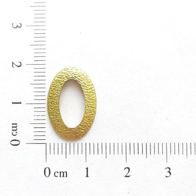 AC LATÃO OVAL M ABL TXT VZD S/ FURO