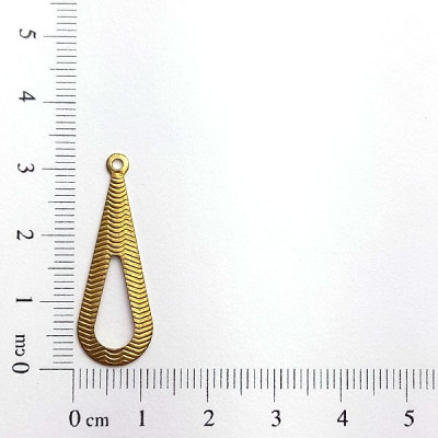 AC LATÃO GOTA M TXT LINHA VZD MEIO 1 ARG