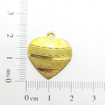 AC LATÃO CORAÇÃO G FAIXA TXT 1 ARG