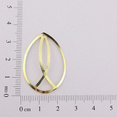 AC LATÃO GOTA LAMINADA ABL VZD 1 FURO