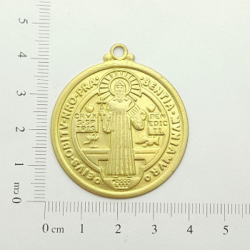 AC LATÃO REDONDO GG 44MM SÃO BENTO 1 ARG