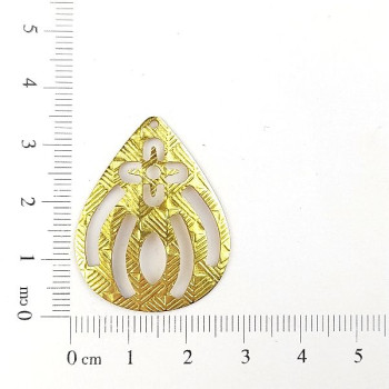 AC LATÃO GOTA G TXT VZD PP14 1 FURO