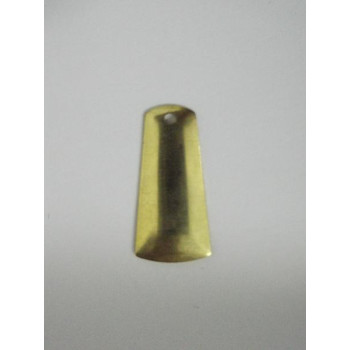 AC LATÃO RETANGULO 20MM LISO ABL 1 FURO