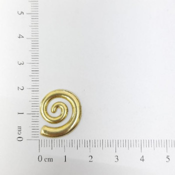 AC LATÃO CARACOL P 18MM VZD LADO DIREITO