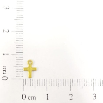 AC LATÃO CRUZ MINI LISO RETO 1 ARG