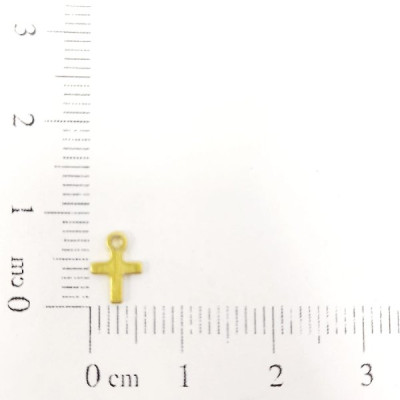 AC LATÃO CRUZ MINI LISO RETO 1 ARG