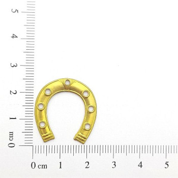 AC LATÃO FERRADURA M 1 FURO