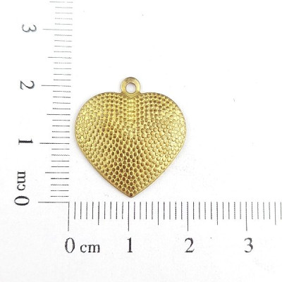 AC LATÃO CORAÇÃO G BOLINHAS 1 ARG