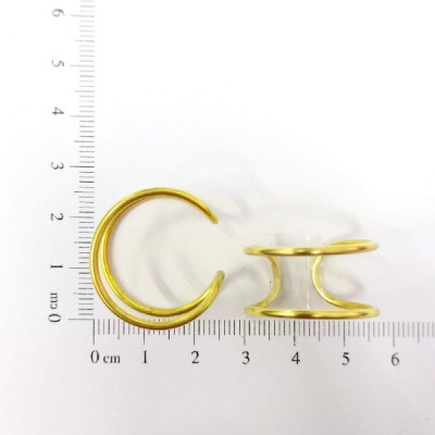 AC LATÃO ANEL REGULAVEL FIO DUPLO