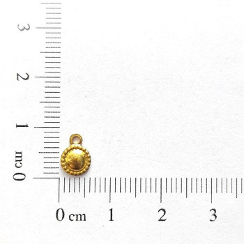 AC LATÃO REDONDO P LISO BORDA 1 ARG