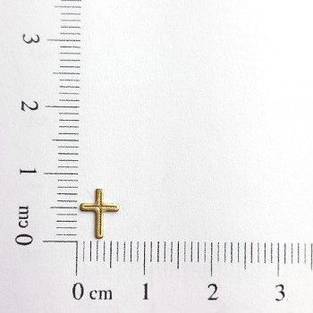 AC LATÃO CRUZ MINI TXT S/ ARG