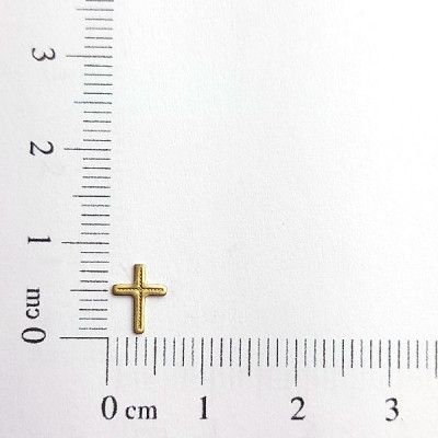 AC LATÃO CRUZ MINI TXT S/ ARG