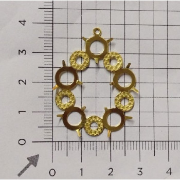 AC LATÃO REDONDO CHATÃO 8MM 1 ARG